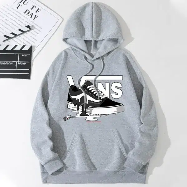 Exclusive Collab Fleece Hoodies Men Women Long Sleeve Sweaters Casual Hoodie Round Neck Sweatshirts Bottom Shirts Pullovers - Image 5