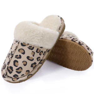 Pallene New Warm Slippers Women Plush Fluffy Cotton Shoes Soft Comfort Fur Slides Couple Cozy Fuzzy Home Slippers Female Slides