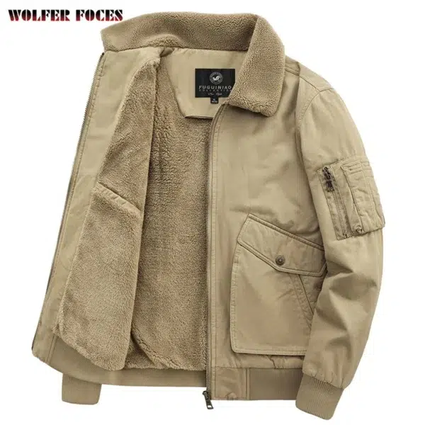 Men's Jackets Windbreaker Camping Man Coat Winter New Bigsize Tactical Clothing Heating Casual Windbreak Luxury Cardigan Coats