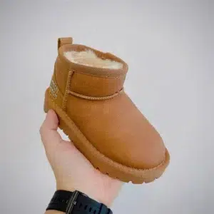 Kids Toddler Plush Snow Boot Children Shoes Winter Kids Boots Classic Mini Boot Baby Fur Booty Boys Girls Ankle Child Suede Boot