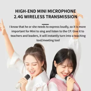 Wireless Karaoke Speaker Bluetooth Microphone K12 Home KTV Karaoke Machine RGB Light Portable Mini Bluetooth Speaker