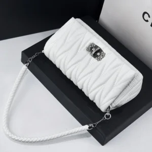 Women Bags Luxury Designer Purses And Handbags Rhinestone Chain Flap Crossbody Small Square Bag Casual Shoulder Messenger Bags