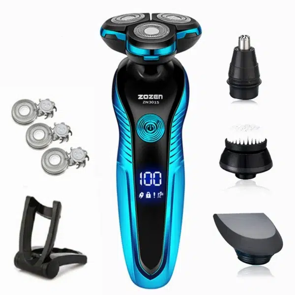 ZOZEN Electric Shaver Electric Razor Body Hair Clipper Cutting Shaving Machine for Men Women Beard Trimmer Washable Rechargeable - Image 6