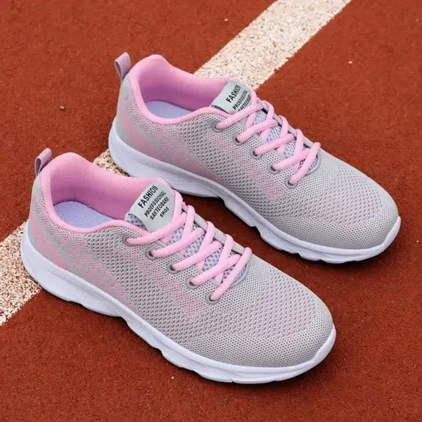 Fashion Womens Running Sneakers High Quality Comfortable Lightweight Casual Shoe Non Slip Breathable Mesh Sports Shoes for Woman - Image 2