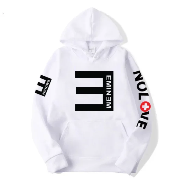 Rapper Eminem Music Album Hoodies World Tour Gift for Fan Graphic Hoodie Men Women Hip Hop Style Oversized Sweatshirt Streetwear - Image 6