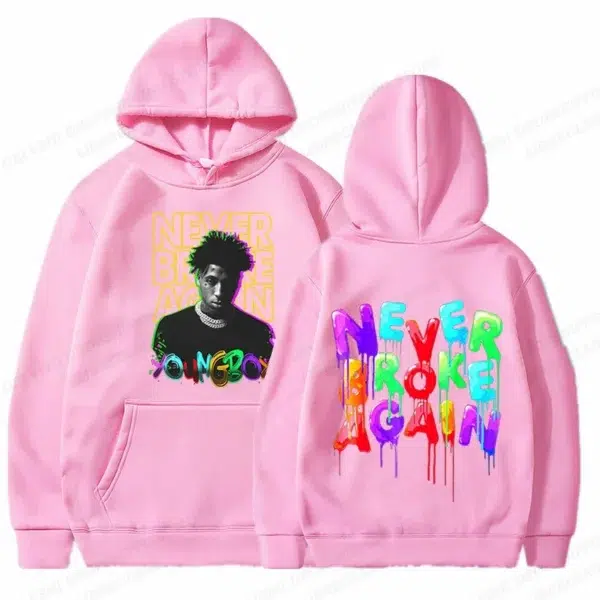 Rapper YoungBoy Hoodie Men Fashion Hoodie Never Broke Again Hoodies Sweatshirt Women Sweats Letter Pullovers Clothes Boy Coats - Image 6