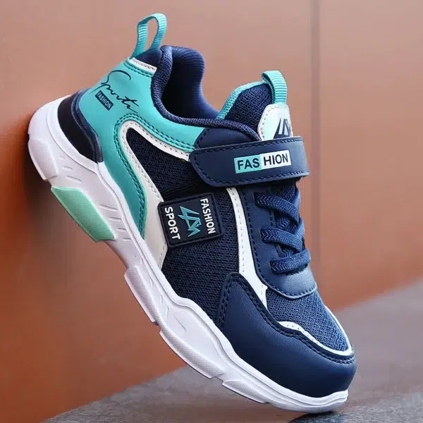 Kids' Sneakers Children Casual Sports Shoes for Boys Breathable Summer Mesh Kids Hook&Loop Students Girls School Running Shoes - Image 3