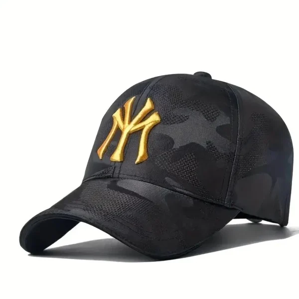 Unisex Letter Embroidery Camouflage Baseball Caps Spring and Autumn Outdoor Adjustable Casual Hats Sunscreen Hat - Image 5