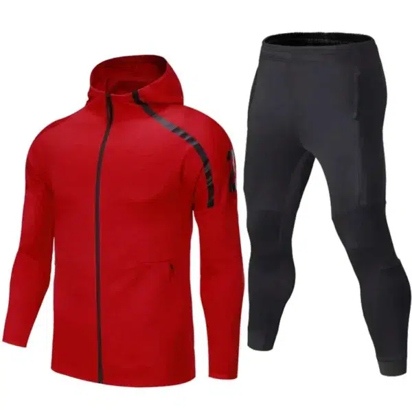 Men Sportswear Set Soccer Jersey Football Training Clothes Male Running Hoodie Jackets Long Sleeve Tracksuit Sporting Sweat Suit - Image 6