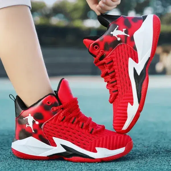 New Kids Brand Basketball Shoes Breathable Comforthable Children Sport Shoes Outdoor Boys Basketball Sneakers Girls Gym Shoes - Image 5